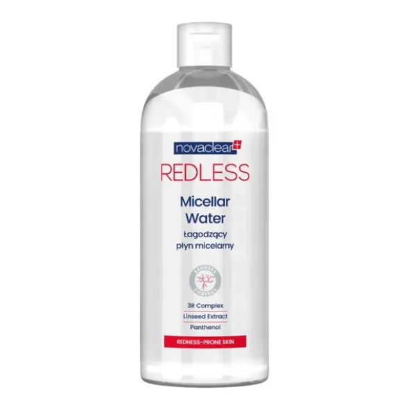 Novaclear Redless, łagodzący płyn micelarny, 400 ml