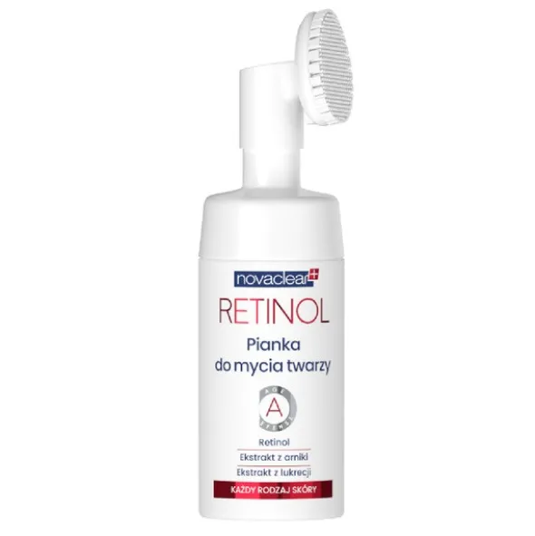 Novaclear Retinol, pianka do mycia twarzy, 100 ml