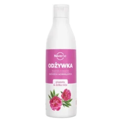 Novame, odżywka do włosów suchych i normalnych, piwonia i dzika róża, 300 ml