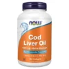 Now Foods Cod Liver Oil 1000 mg Extra Strength, kapsułki, 180 szt.