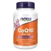 Now Foods CoQ10 400 mg z lecytyną i witaminą E, kapsułki, 60 szt.