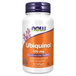 Now Foods Ubiquinol 100 mg, kapsułki,60 szt.