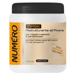 Numero Hair Professional, maska restrukturyzująca z owsem, 1000 ml