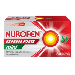 Nurofen Express Forte Mini, 400 mg, kapsułki miękkie, 30 szt.