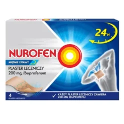 Nurofen Mięśnie i Stawy, 200 mg, plastry lecznicze, 4 szt.