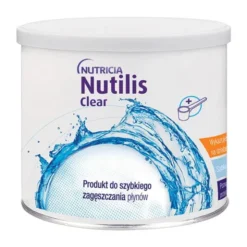Nutilis Clear, produkt do szybkiego zagęszczania płynów, proszek, 175 g
