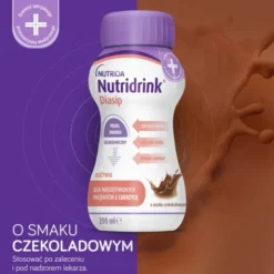 Nutridrink Diasip, płyn, smak czekoladowy, 4 x 200 ml