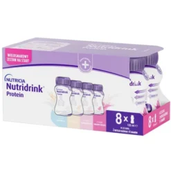 Nutridrink Protein Zestaw Smaków, płyn, mix smaków 8 x 125 ml