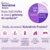 Nutridrink Protein Zestaw Smaków, płyn, 8 x 125 ml, smak owoce leśne, 4 x 125 ml, smak neutralny