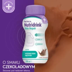 Nutridrink Skin Repair, smak czekoladowy, płyn, 4 x 200 ml