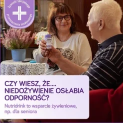 Nutridrink, smak truskawkowy, płyn, 4 x 125 ml