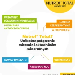 Nutrof Total, z witaminą D3, kapsułki, 60 szt.