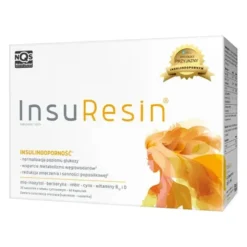 NutroPharma, InsuResin, smak cytrusowy, saszetki + kapsułki, 30 szt. + 60 szt.
