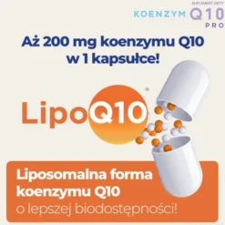 NutroPharma Koenzym Q10 PRO, kapsułki, 60 szt.