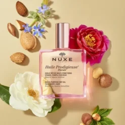 Nuxe Huile Prodigieuse Florale, wielofunkcyjny suchy olejek do pielęgnacji twarzy, ciała i włosów, 100 ml