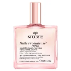 Nuxe Huile Prodigieuse Florale, wielofunkcyjny suchy olejek do pielęgnacji twarzy, ciała i włosów, 50 ml