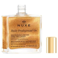 Nuxe Huile Prodigieuse OR, suchy olejek o wielu zastosowaniach ze złotymi drobinkami, 50 ml