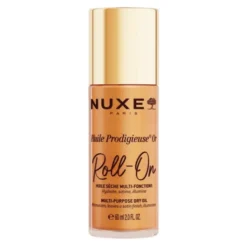 Nuxe Huile Prodigieuse OR, wielofunkcyjny suchy olejek do pielęgnacji twarzy, ciała i włosów, roll-on, 60 ml