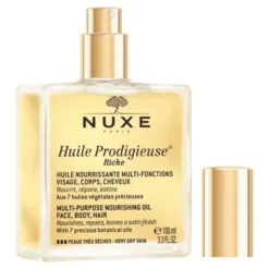 Nuxe Huile Prodigieuse Riche, suchy olejek intensywnie odżywiający, 100 ml