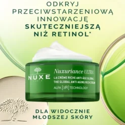 Nuxe Nuxuriance Ultra, bogaty krem przeciwtarzeniowy na dzień, 50 ml