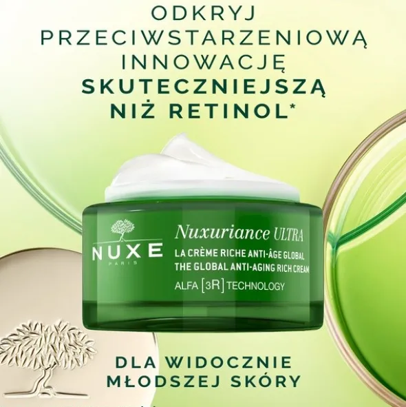 Nuxe Nuxuriance Ultra, bogaty krem przeciwtarzeniowy na dzień, 50 ml