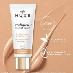 Nuxe Prodigieux, nawilżający krem BB, średni 02, 30 ml