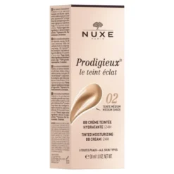 Nuxe Prodigieux, nawilżający krem BB, średni 02, 30 ml