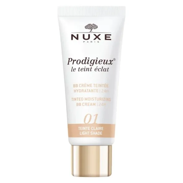 Nuxe Prodigieux, nawilżający krem BB, jasny 01, 30 ml