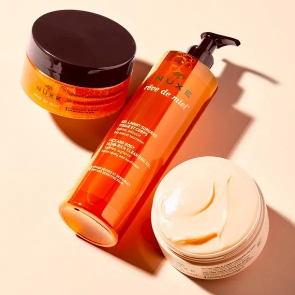 Nuxe Reve de Miel, odżywczy peeling do ciała, 175 ml
