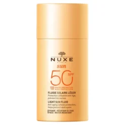 NUXE Sun, lekki krem z wysoką ochroną do skóry normalnej i mieszanej, SPF50, 50ml