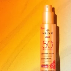Nuxe Sun, mleczko do opalania do twarzy i ciała, SPF 50, 150 ml