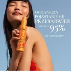 Nuxe Sun, mleczko do opalania do twarzy i ciała, SPF 50, 150 ml