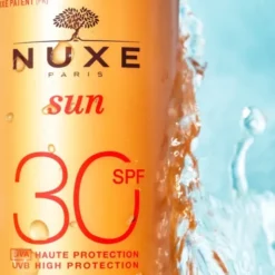 Nuxe Sun, mleczko do opalania twarzy i ciała SPF 30, spray, 150 ml