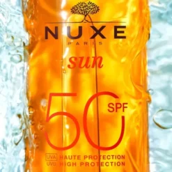 Nuxe Sun, olejek do opalania twarzy i ciała SPF 50, 150 ml