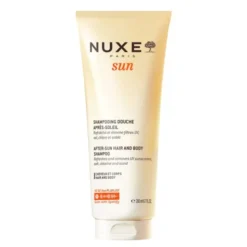 Nuxe Sun, pielęgnacyjny żel pod prysznic do ciała i włosów po opalaniu, 200 ml