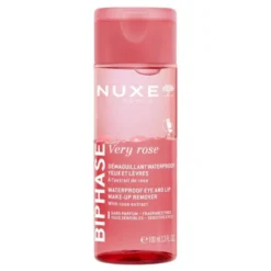 Nuxe Very Rose, dwufazowy płyn do demakijażu oczu i ust, 100 ml