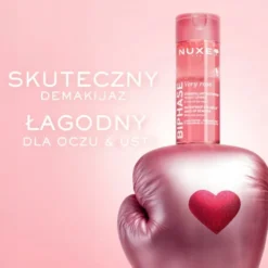 Nuxe Very Rose, dwufazowy płyn do demakijażu oczu i ust, 100 ml