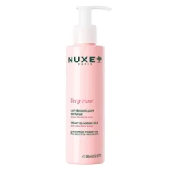 Nuxe Very Rose, kremowe mleczko do demakijażu, 200 ml