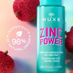 Nuxe Zinc Power, serum przeciw niedoskonałościom i wypryskom, 30 ml