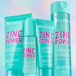 Nuxe Zinc Power, tonik oczyszczający i zwalczający wypryski, 200 ml