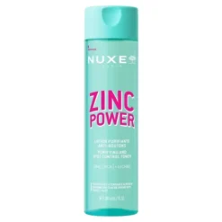 Nuxe Zinc Power, tonik oczyszczający i zwalczający wypryski, 200 ml