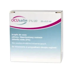 Ocusalin 5% UD, krople do oczu, 0,5 ml x 20 minimsów