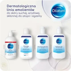 Oilatum, Aksamitne Mleczko do ciała dla skóry podrażnionej, swędzącej i bardzo suchej, 400 ml