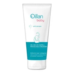 Oillan Baby, żel do mycia ciała i włosów 3 w 1, 200 ml
