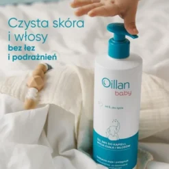 Oillan Baby, żel do mycia ciała i włosów 3 w 1, 400 ml