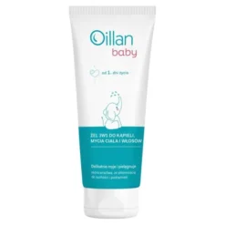 Oillan Baby, żel do mycia ciała i włosów 3 w 1, 100 ml