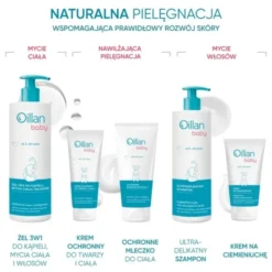 Oillan Baby, żel do mycia ciała i włosów 3 w 1, 100 ml