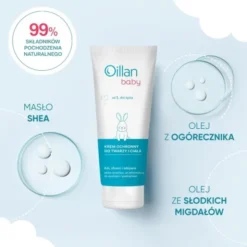 Oillan Baby, krem ochronny do twarzy i ciała, 75 ml
