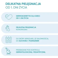 Oillan Baby, ochronne mleczko do ciała, 200 ml