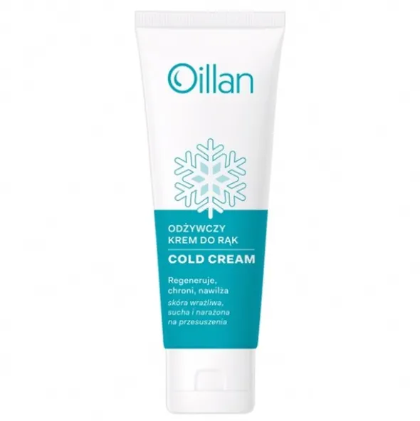 Oillan Cold Cream, odżywczy krem do rąk, 50 ml